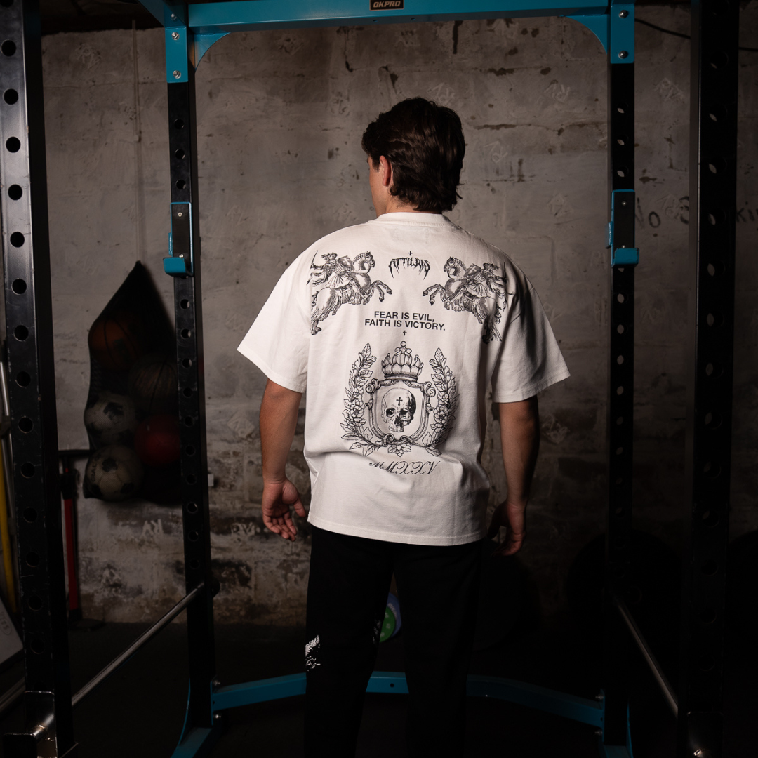 White 'Faith is Victory' Shirt