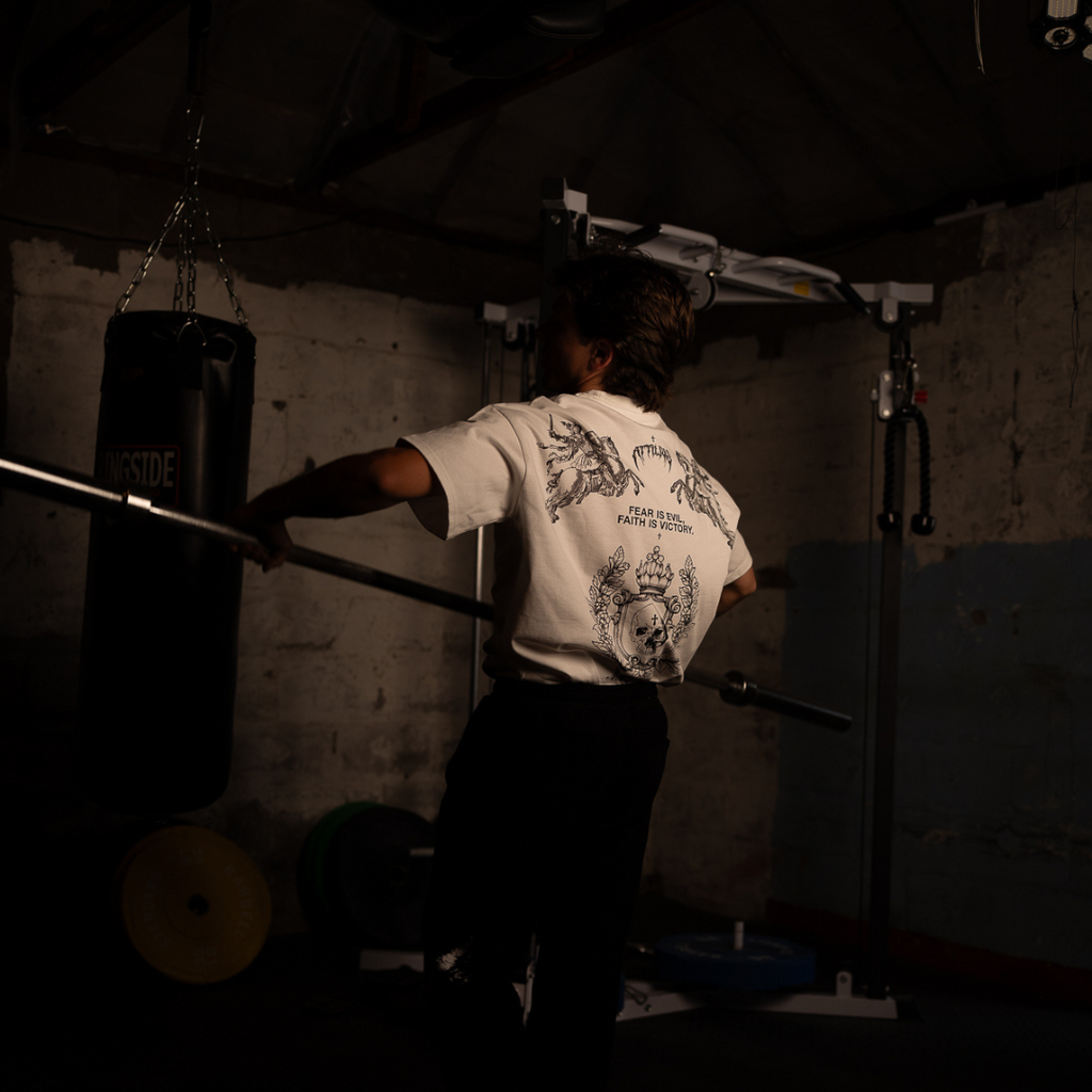 White 'Faith is Victory' Shirt