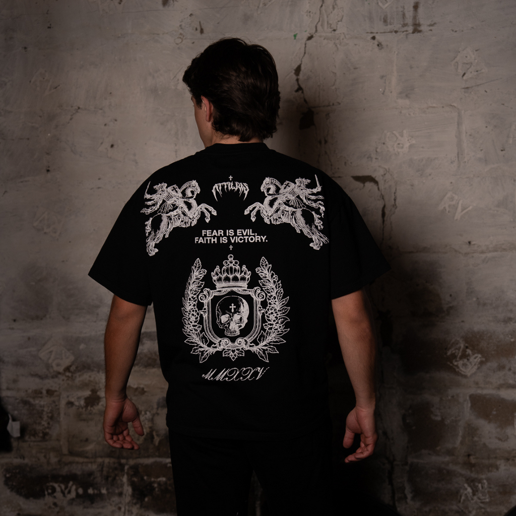 Black 'Faith is Victory' Shirt