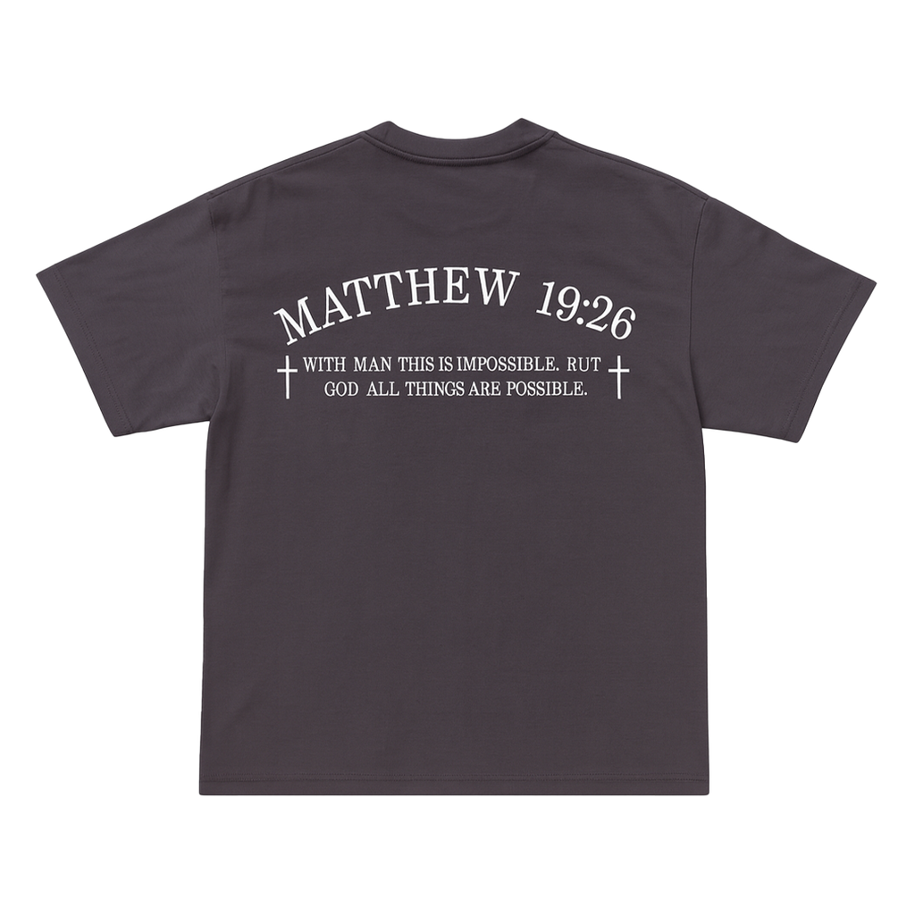 God > Everything | Tee (Grey)