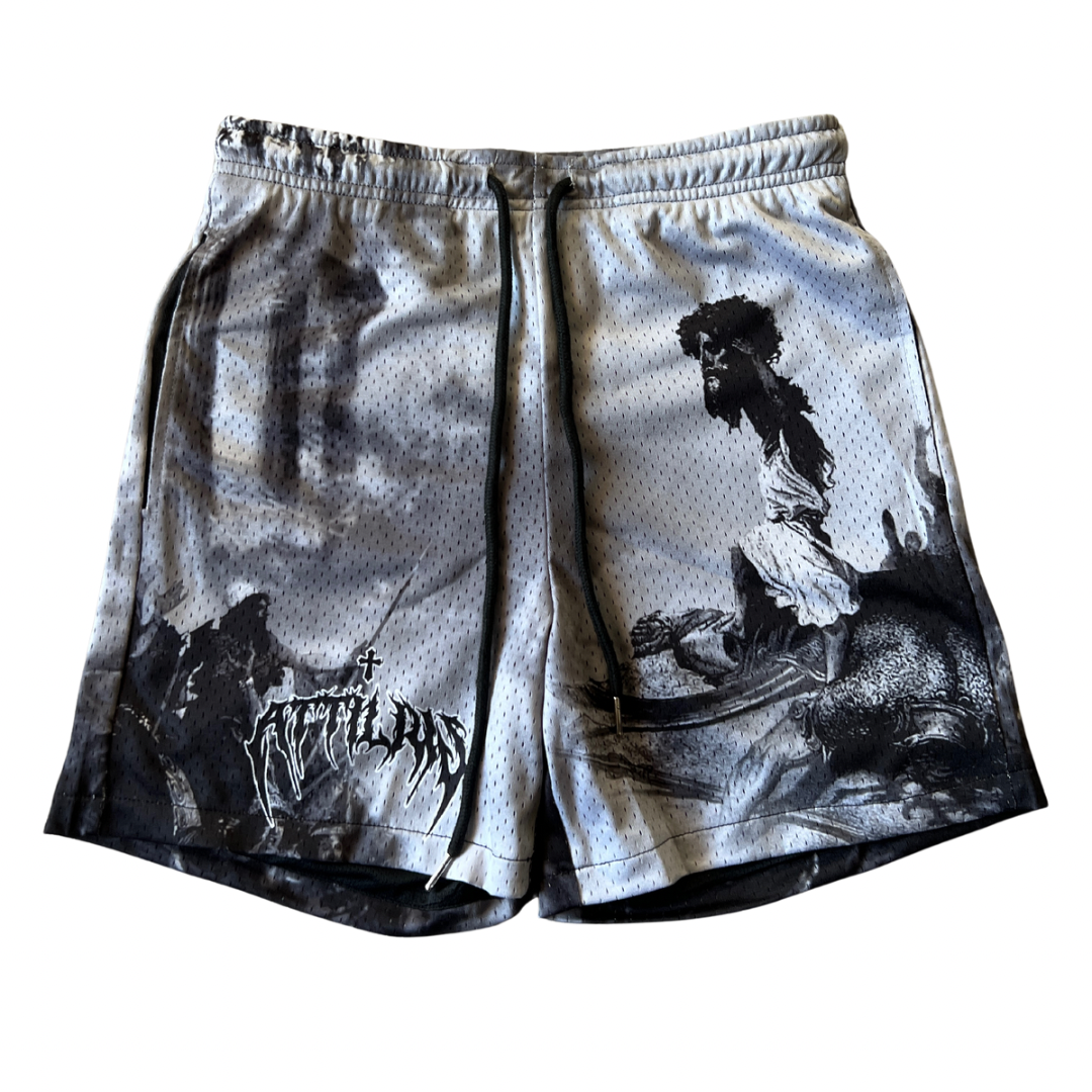 'DAVID & GOLIATH' Mesh Perfromance Shorts