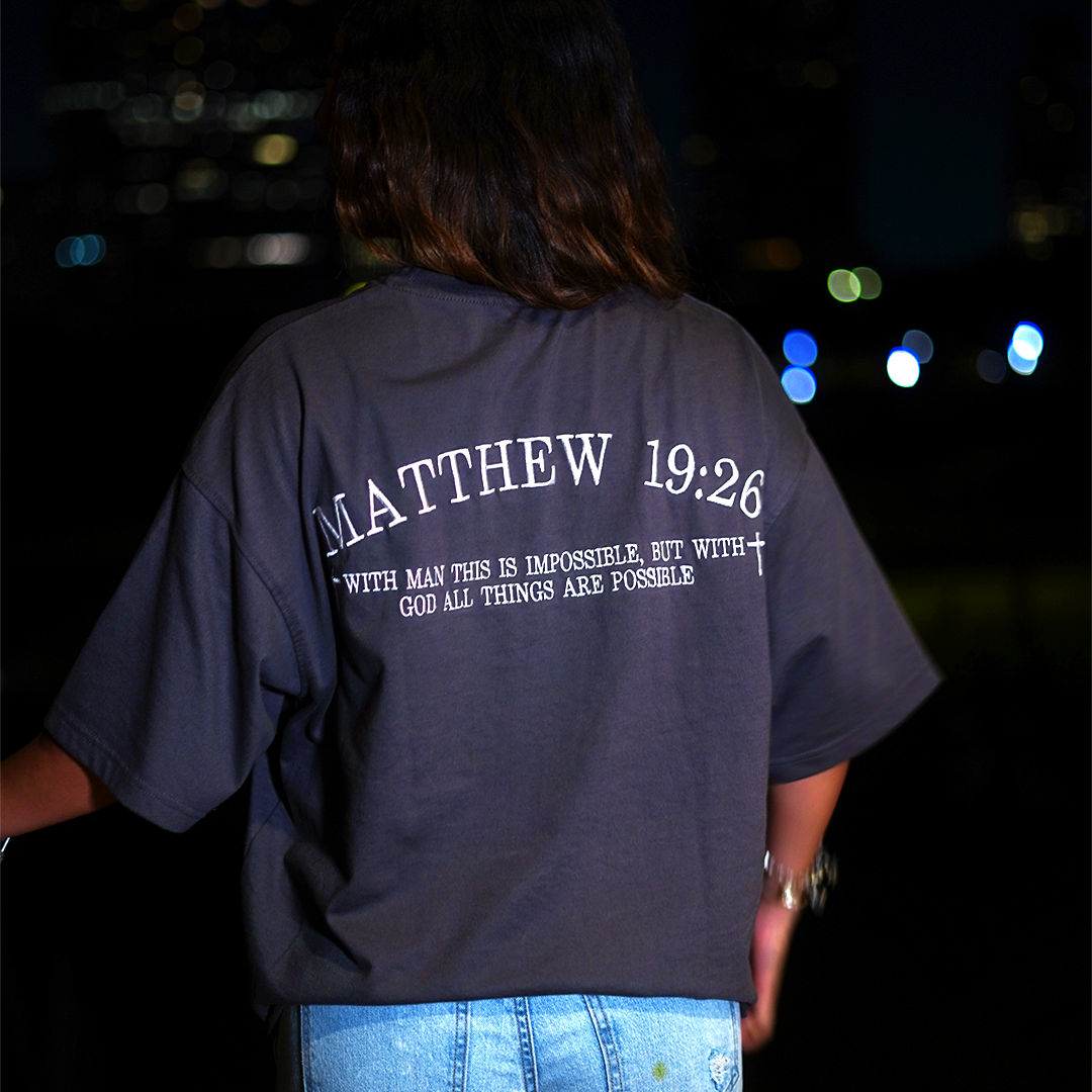 God > Everything | Tee (Grey)